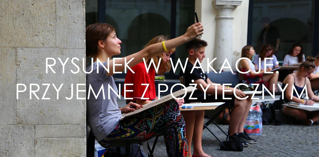 Rysunek w Wakacje - Przyjemne z pożytecznym